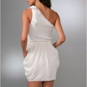 Alice and Olivia Tessa Tie Shoulder Dress Medium NEW